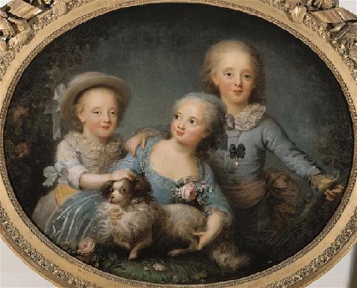 unknow artist The children of the comte d'Artois oil painting image